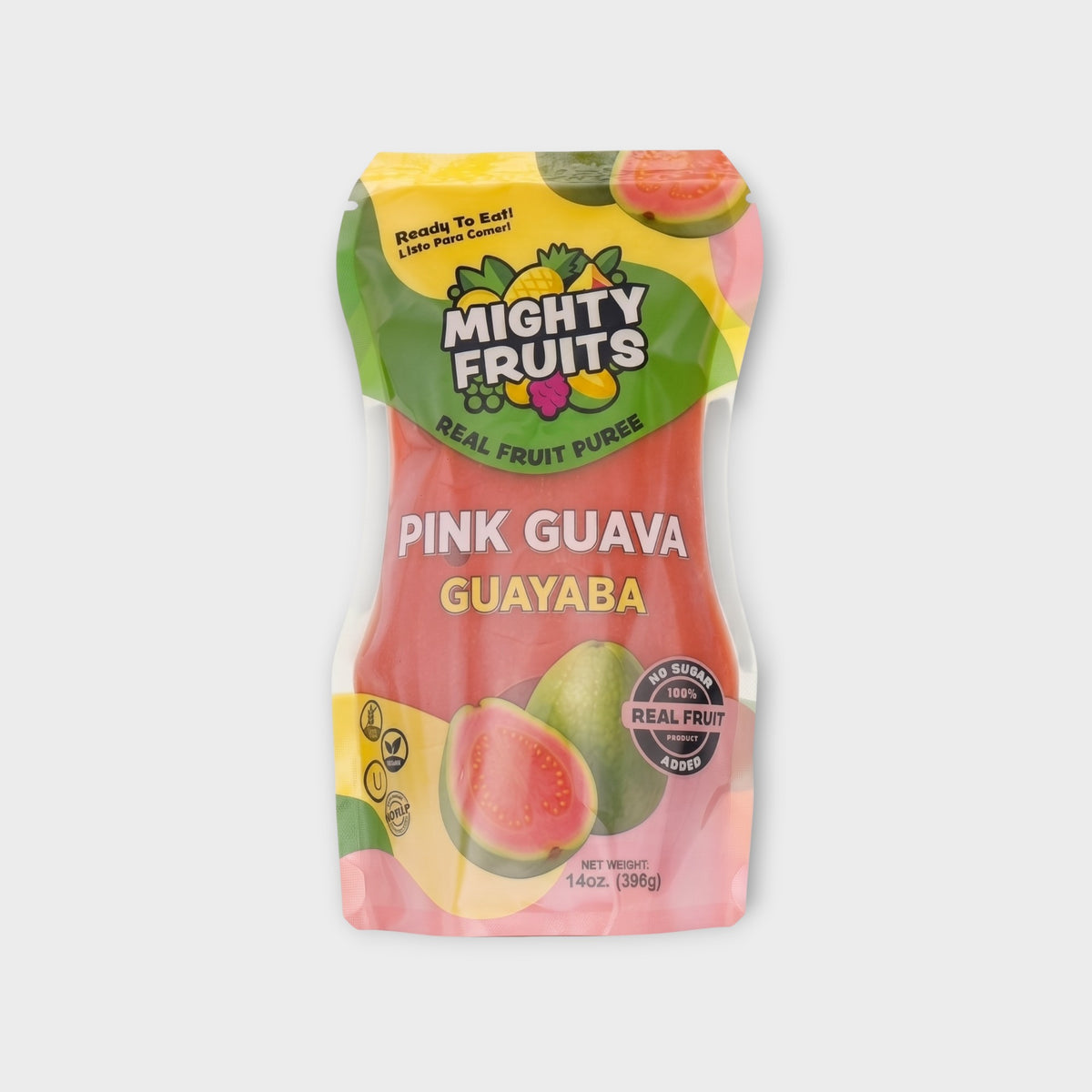 14 oz Pouch · Pink Guava Purée | Guayaba