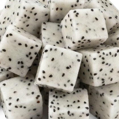 5 lb Bag · IQF White Dragon Fruit Chunks | Pitahaya en Trozos