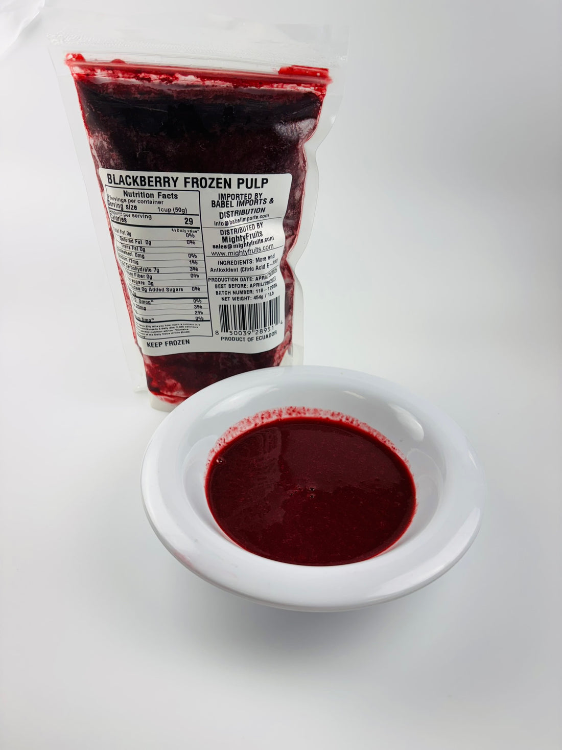1 lb. Pouch - Blackberry Puree