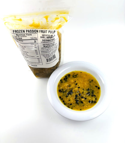 PASSION FRUIT PULP WITH SEEDS (Box of 12 - 1lbs)
