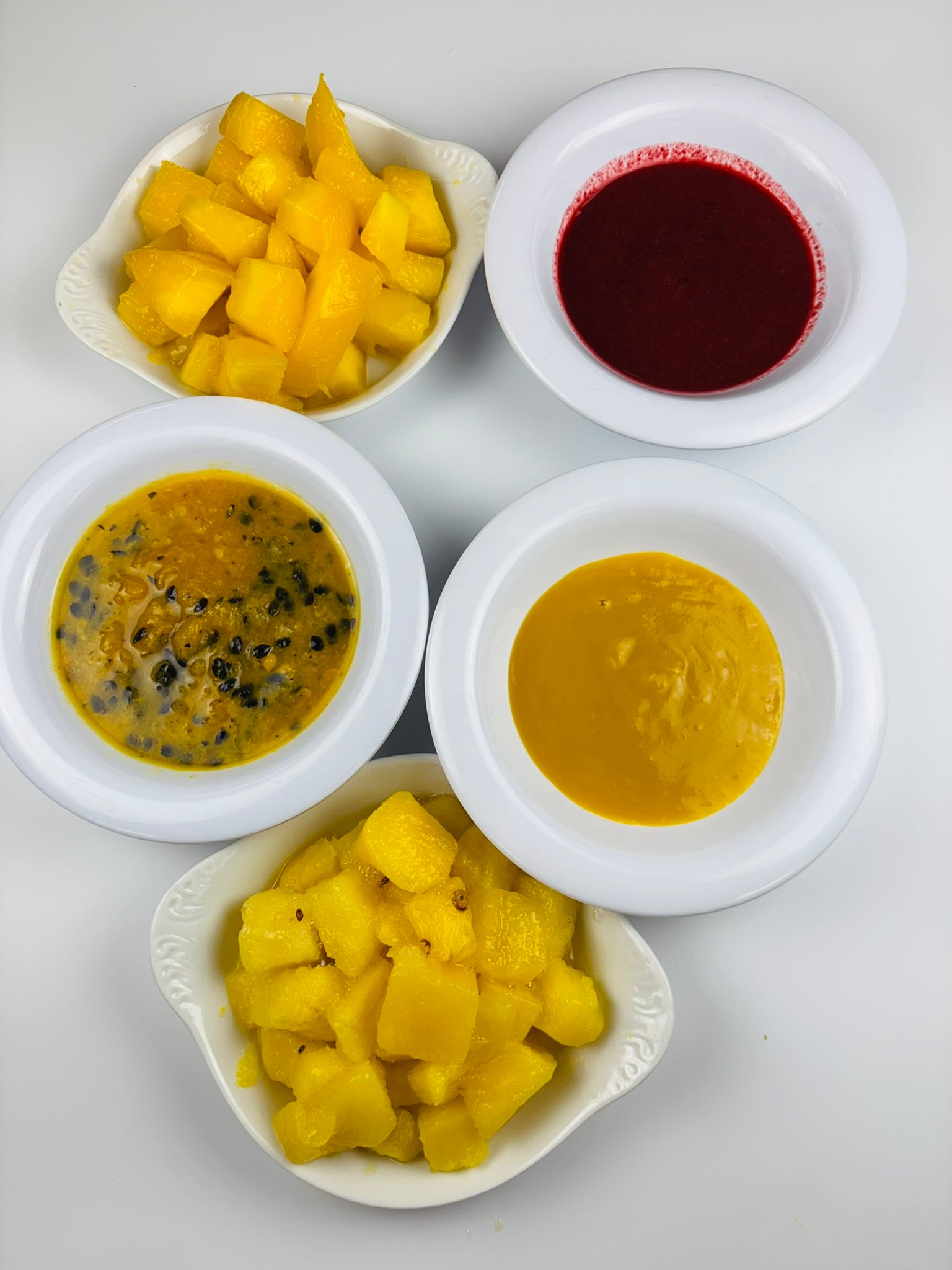 5 lbs - Pineapple Chunks - IQF