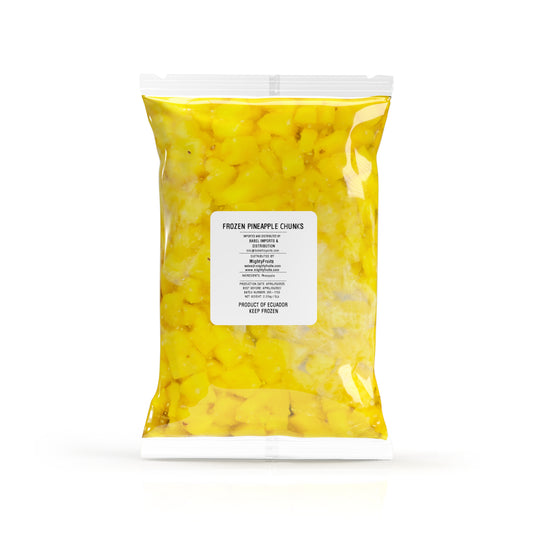 PINEAPPLE CHUNCKS IQF (Box of 6 - 5lbs bags)