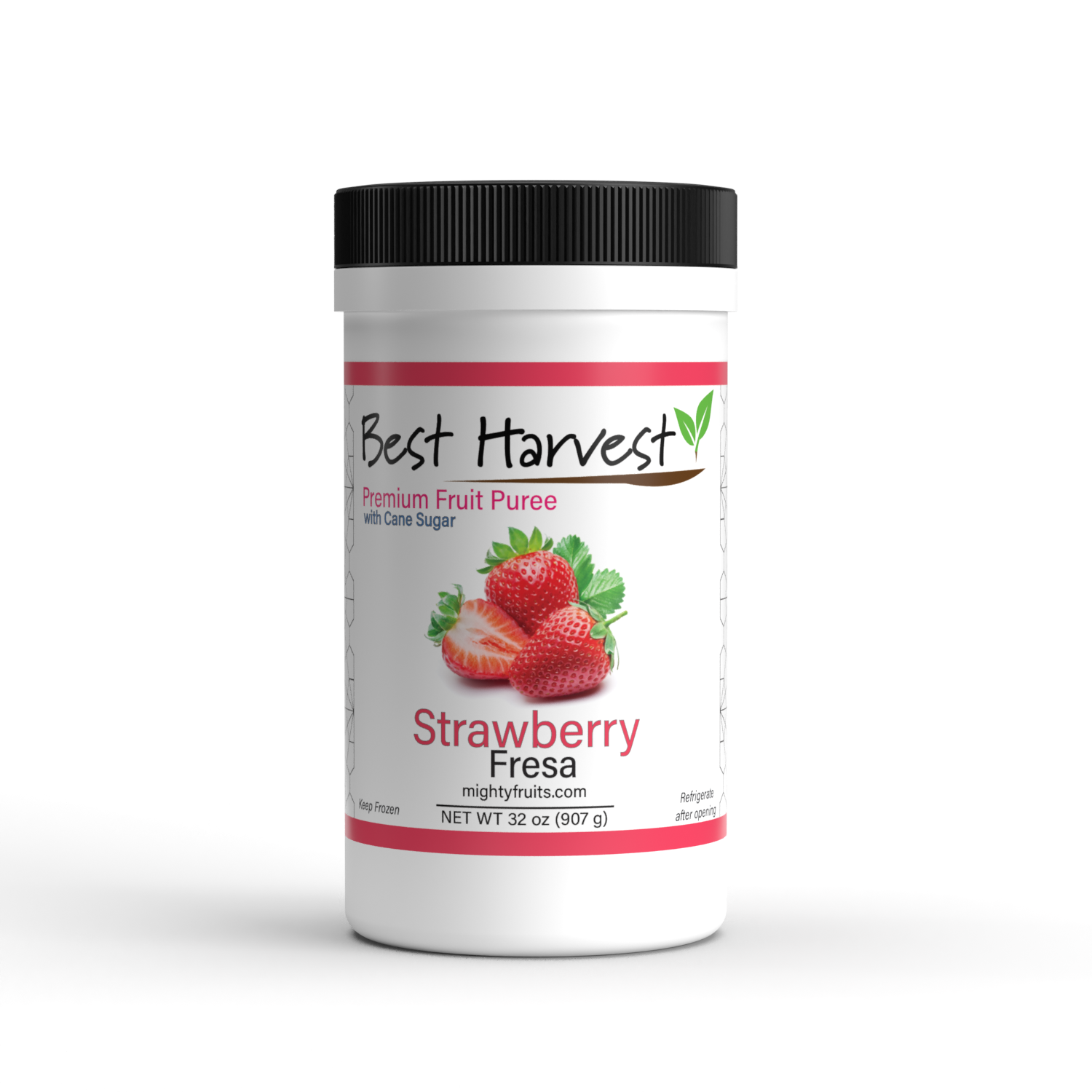 32oz - STRAWBERRY - Premium Fruit Puree